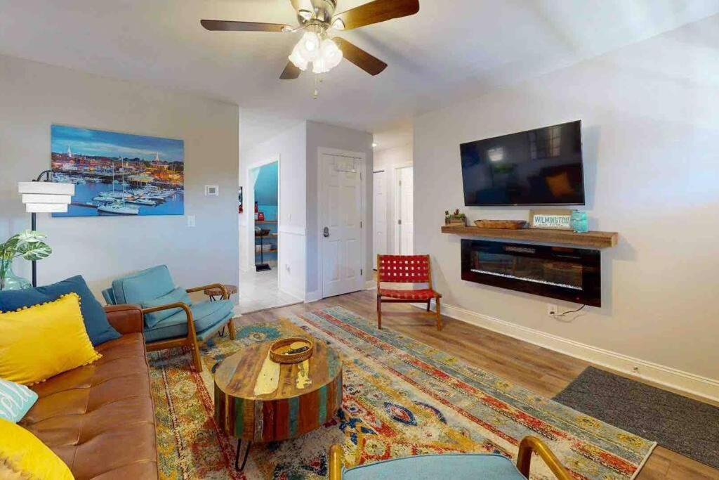 The Blue Door Bungalow Wilmington Exterior foto